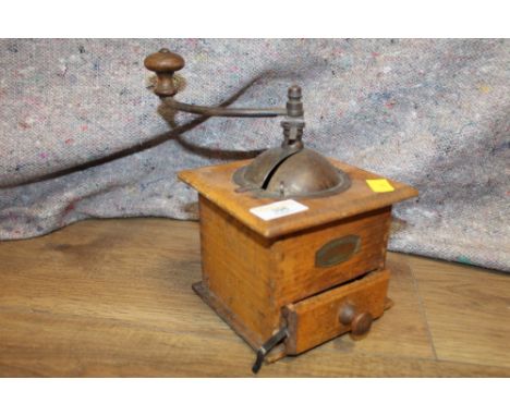 A French Garanti coffee grinder