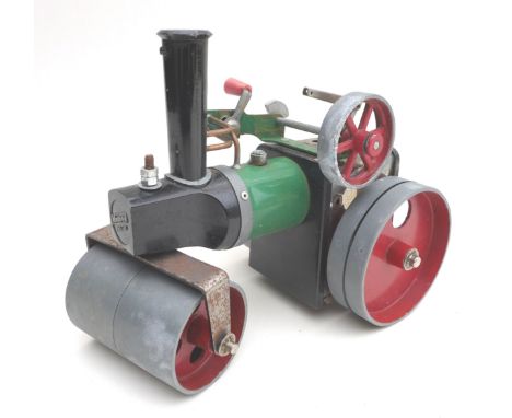 A Mamod steam roller, together with a large collection of boxed and loose cars, including five boxed Burago die cast model ve