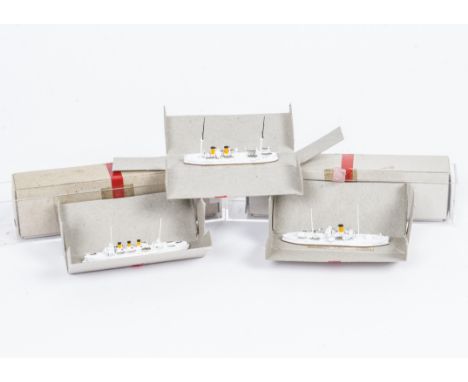 Navis-Neptun Copy Modell and Wiking Waterline Naval Models,  Neptun, 'Baden', 102 'Iron Duke',  T228 RV Class (2 in one box),