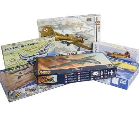 World War II and Later Aircraft Model Kits, a boxed collection including  1:48 scale examples, Trumpeter 02820 Wyvern S4 0284