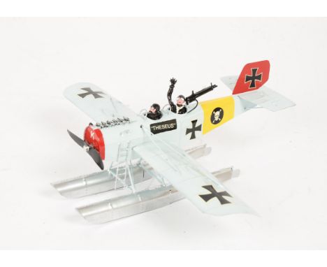 Heco Mono seaplane, Theseus,  1/32 scale, with models of Pilot and Gunner, in original box with certificate, E, box, G, 