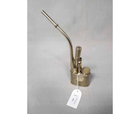 WHITE METAL WATER PIPE