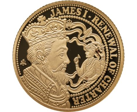 UNITED KINGDOM. ST. HELENA. Elizabeth II, 1952-2022. Gold one pound, 2017. St Helena. Proof. Third crowned portrait of Queen 