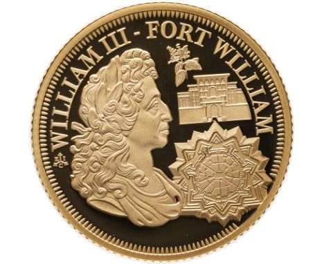 UNITED KINGDOM. ST. HELENA. Elizabeth II, 1952-2022. Gold one pound, 2017. St Helena. Proof. Third crowned portrait of Queen 