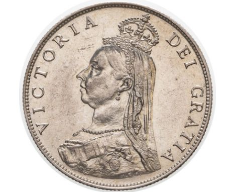 UNITED KINGDOM. Victoria, 1837-1901. Silver florin, 1887. Royal Mint. Jubilee bust of Queen Victoria facing left; VICTORIA DE