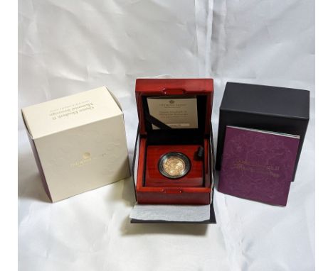UNITED KINGDOM. Charles III, 2022-. Gold sovereign, 2022. Royal Mint. Proof. Issued as the first sovereign for King Charles I