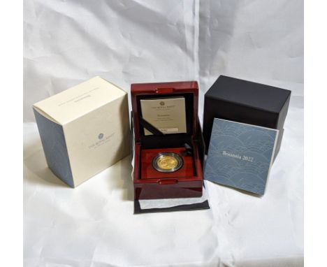 UNITED KINGDOM. Elizabeth II, 1952-2022. Gold 25 pounds, 2022. Royal Mint. Proof. Fifth crowned portrait of Elizabeth II righ
