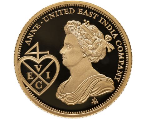 UNITED KINGDOM. ST. HELENA. Elizabeth II, 1952-2022. Gold one pound, 2017. St Helena. Proof. Third crowned portrait of Queen 