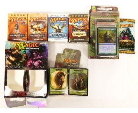 A Magic The Gathering Duel Deck pack, Garruk Vs Lilianna, believed to be complete (cards still sealed), together with a Magic