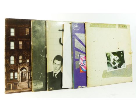 Six vinyl LPs to include Led Zeppelin - Physical Graffiti (1975), Song Song, SSK 89400, Various / The Who - Quadrophenia (197