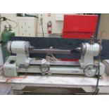 Litton mdl. HSJ 114mm (4 ½”) Glass Lathe s/n 480 w/ Unidrive Variable Speed, 10-240 RPM, SOLD AS IS