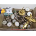 Welding Gas Regulators (SOLD AS-IS - NO WARRANTY)