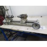 Litton mdl. F-U 33mm (1 5/16”) Glass Lathe s/n 1199 w/ 28 ¾” Between Nose and Spindle, SOLD AS IS