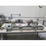 Litton mdl. U 79mm (3 1/8”) Glass Lathe s/n 154 w/ Litton Unidrive Variable Speed, SOLD AS IS