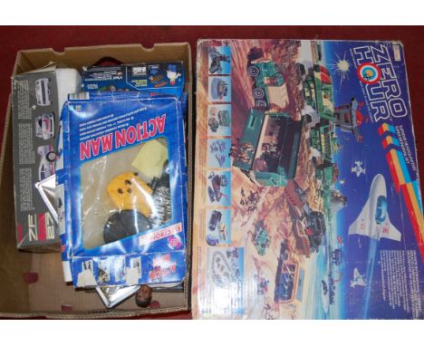 A qty of modern release Action Man and Zero Hour by Bluebird Action Figures and Accessories