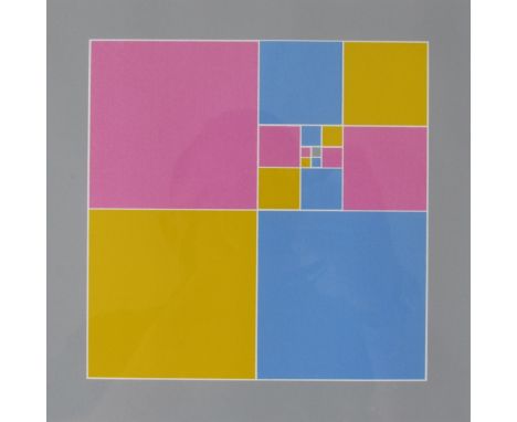 SIR PETER BLAKE R.A (b.1932) (ARR) Screen print design for Designers Saturday 1984 25.5cm x 25.5cm pencil signed and numbered