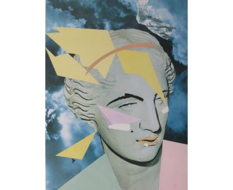EDWARD BELL (XX) A framed and glazed limited edition print, 'De Milo Moderne'. Pencil signed and dated '80, No. 165/200. 49cm