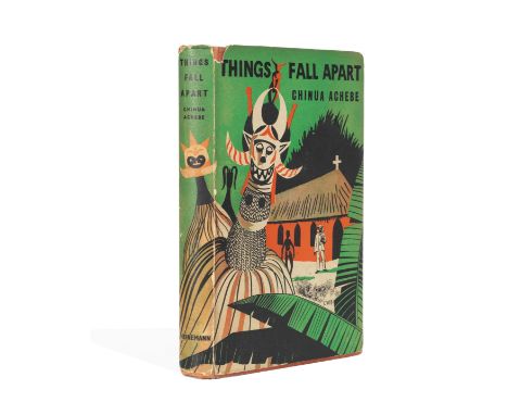 ACHEBE (CHINUA)Things Fall Apart, FIRST EDITION,  publisher's red cloth (spine slightly faded, slight shelf lean), pictorial 