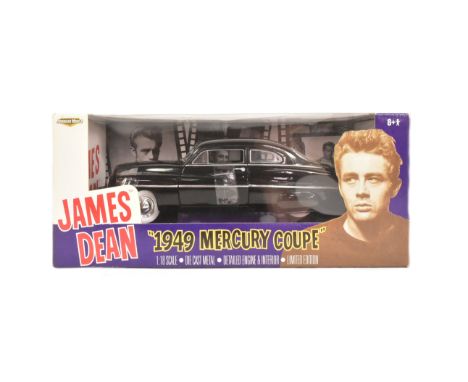 James Dean - 1949 Mercury Coupe - 1/18 scale precision diecast boxed model by ERTL Collectibles and an official Ford licensed