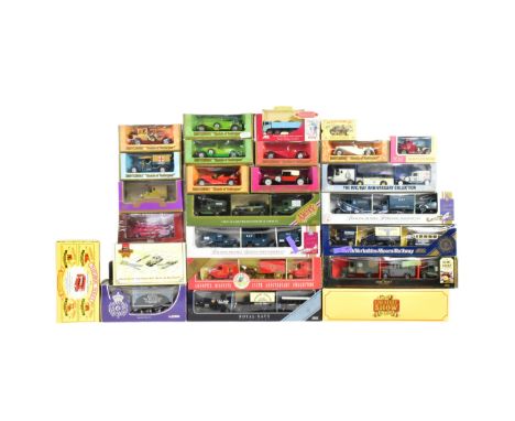 Diecast - a collection of assorted boxed diecast models of various scales and makers to include; Lledo Days Gone multipack / 