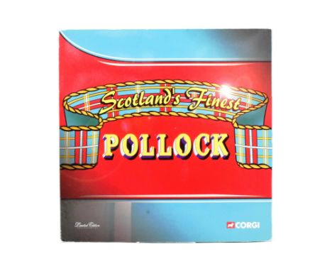 Diecast - a Limited Edition Corgi 1/50 scale ' Scotland's Finest Pollock ' diecast model set containing x3 Tractor Units and 