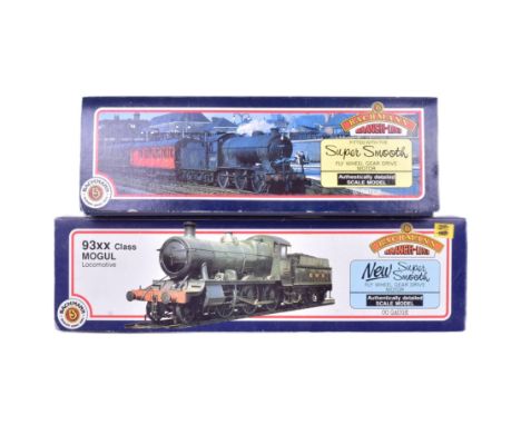Model Railway - x2 original Bachmann made ' Branch Line ' OO gauge model railway trainset locomotive engines comprising; 31-8