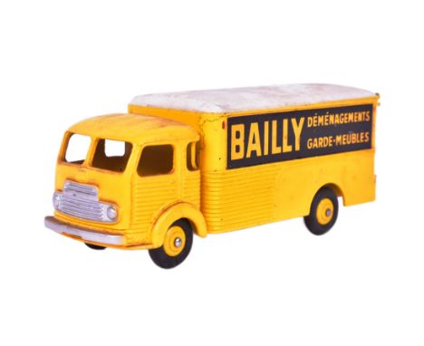 French Dinky Toys - an original vintage French made Dinky Toys diecast model No. 33AN Simca Cargo ' Bailly ' Furniture Remova