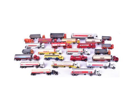 Diecast - a collection of assorted diecast models of petrol and RMC haulage interest to include Esso, Texaco, Shell, Regent a