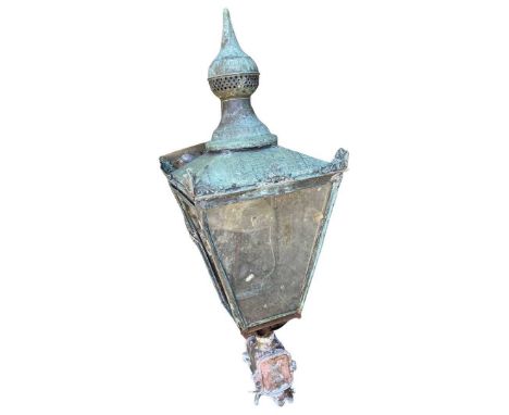 Large Victorian W.Parkinson &amp; Co Birmingham Gas Street Light 125cm. Restoration project.Height 125 cms