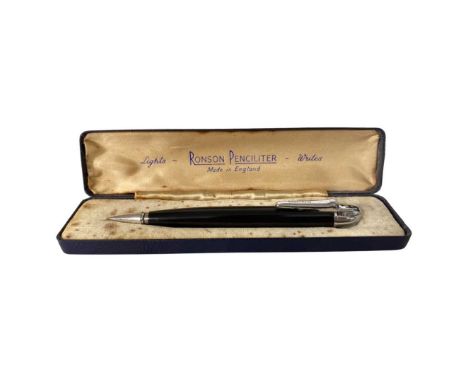Vintage Boxed Ronson Penciliter Pen &amp; Lighter14cmQty: 1