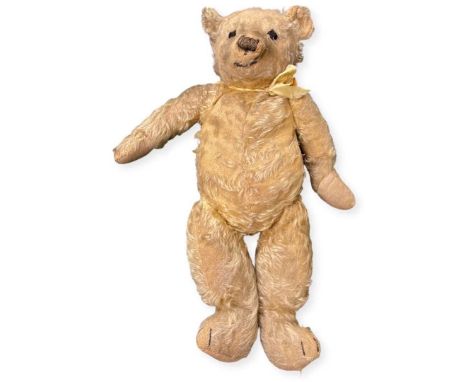 Vintage Teddy Bear, 49 cms. He has moulted rather a lot!Height 49 cms