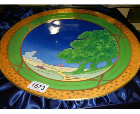 A Royal Worcester limited edition charger, 103/250.