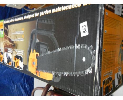 a McCulloch petrol chainsaw