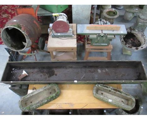 A Victorian cast iron feeding trough
