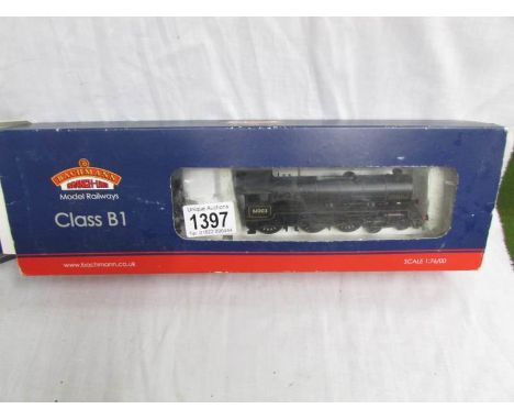 A boxed Bachmann class B1 locomotive, 1:76 scale.