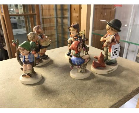 5 Goebel figures