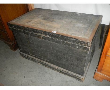 A Victorian trunk with good amount of tools.