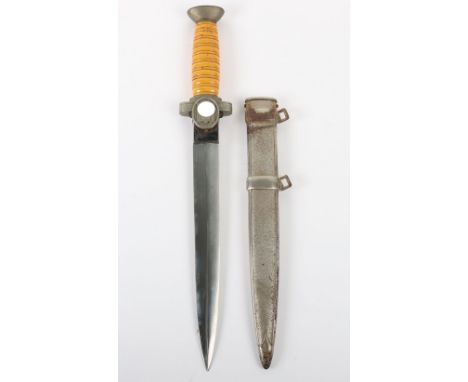 Third Reich Social Welfare / Red Cross Officers Dress Dagger, untouched as found example of a Red Cross / Social Welfare lead