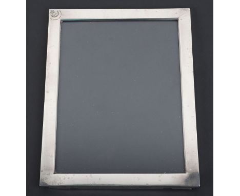 Hallmarked Silver Photograph Frame of the 2nd Battalion The Durham Light Infantry, classic rectangular design photograph fram