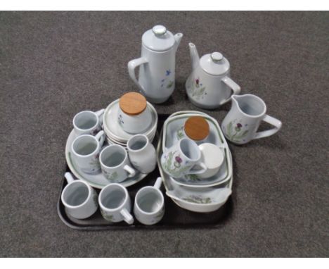 A Buchan Scottish stoneware tea service  