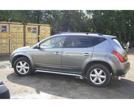 A NISSAN MURANO CVT 4 X 4 MOTOR CAR WITH A 3.5L V6 PETROL ENGINE, automatic gear box, Bose sound system and leather interior,