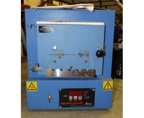 An Orton Paragon Sentry Express 4.0 Model SC2 glass kiln,&nbsp; a DeVilbiss 4-litre oxygen concentrator with OSD cat no.515UK