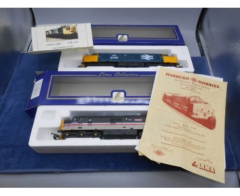 3 Boxed Limited Edition Lima Locos 00 gauge 55 107 The Durham Light Infantry no 512 of 1000 , 37 209 Phantom no 164 of 550 an