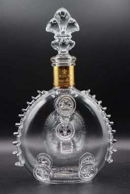 EMPTY Louis XIII 13 Remy Martin Grande Champagne Cognac Baccarat, With Box