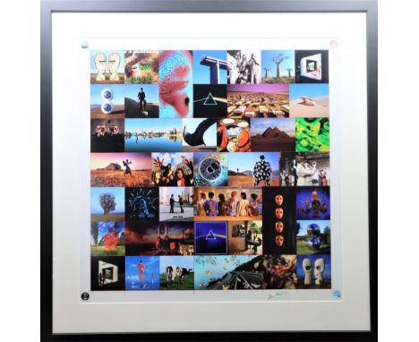 Storm Thorgerson (British, 1944-2013). Signed, limited edition silkscreen print, artwork created by Storm for Pink Floyd's 40