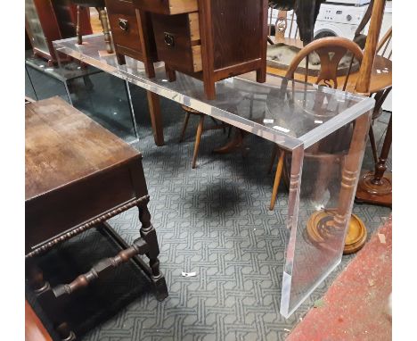 PERSPEX CONSOLE TABLE