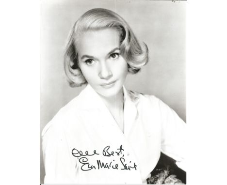 Eve Marie Saint signed 8x10 b/w portrait photo. Good Condition. All signed pieces come with a Certificate of Authenticity. We