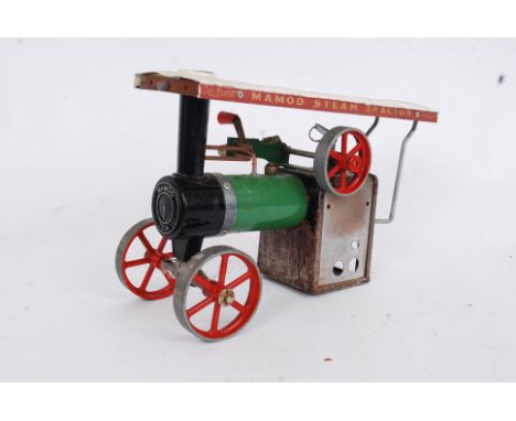 MAMOD: A vintage Mamod TE1A live steam traction engine. AF - missing rear wheels. Please view images.

WORLDWIDE POSTAGE AVAI