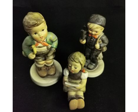 3 GOEBEL FIGURES