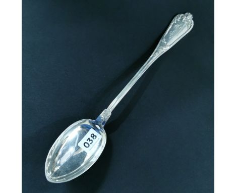 GERMAN SILVER SERVING SPOON APPROX 192 GRAMS